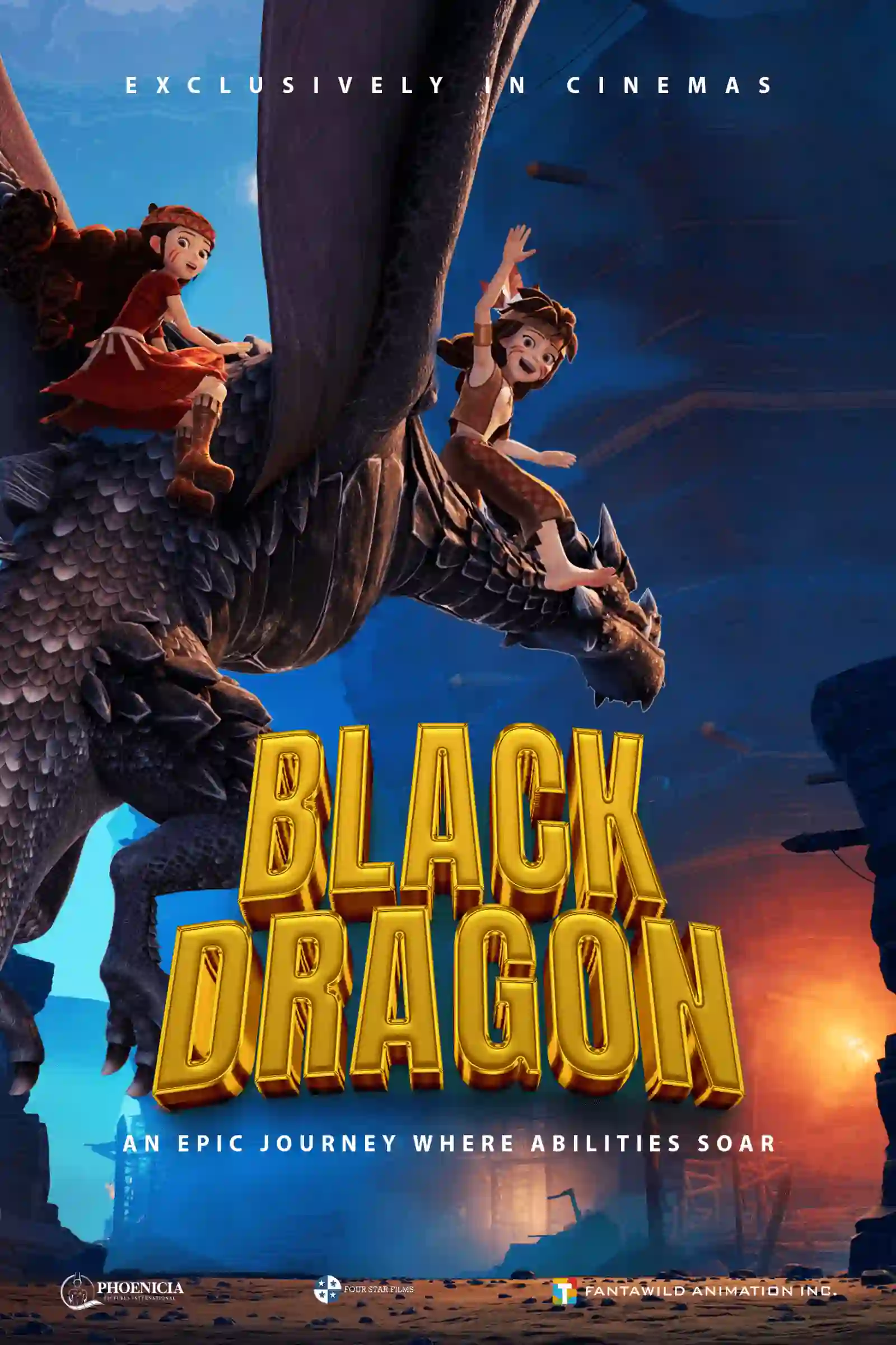 BLACK DRAGON (ENGLISH DUBBED)