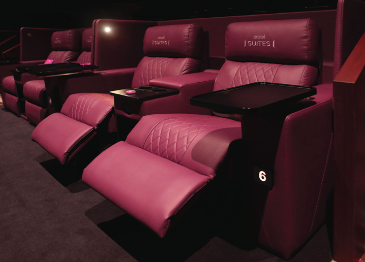 Fully reclining chairs