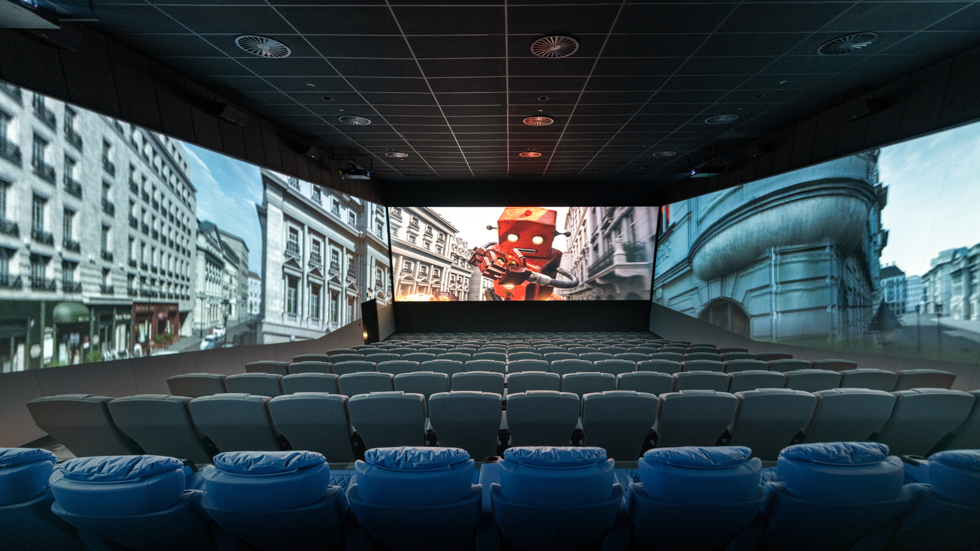 Panoramic Cinema Screen